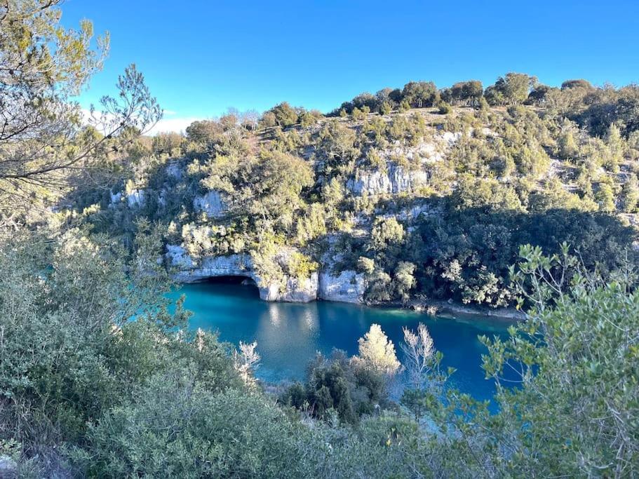 Mobil-Home Dans Camping 4* Saint-Laurent-du-Verdon Kültér fotó