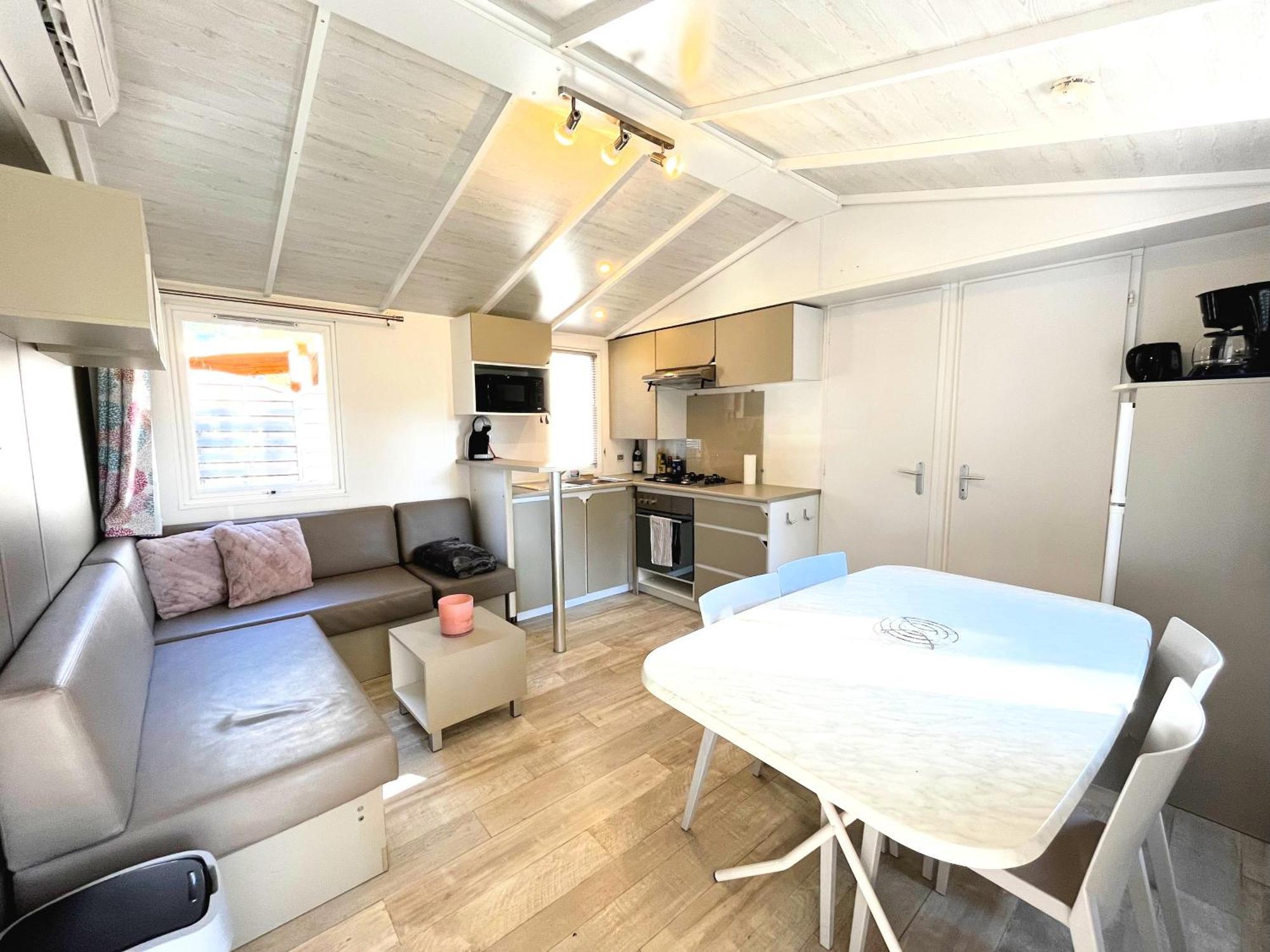 Mobil-Home Dans Camping 4* Saint-Laurent-du-Verdon Kültér fotó